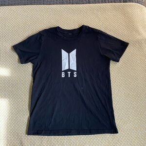 BTS shirt, no tag - size 10-12 kids. Black.